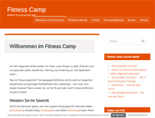 Tablet Screenshot of fitness-camp.eu